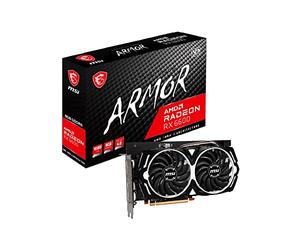 MSI Radeon RX 6600 Armor 8G V1 (8GB GDDR6/PCI Express 4.0/2491MHz/14000MHz)