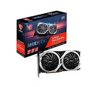 MSI Radeon RX 6700 XT MECH 2X 12G OC Gaming Graphics Card - 12GB GDDR6, 2620MHz, PCI Express 4, 192-bit, 3x DP v 1.4, HDMI 2.1 (Supports 4K & 8K)