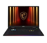 MSI Raider 18 HX 18 inch Laptop Intel Core Ultra 9 285HX 64 GB 4 TB SSD NVIDIA GeForce RTX 5080 UHD+ Windows 11 Home Advanced UK English Black A2XWIG-010UK