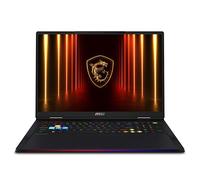 msi Raider A18 HX 18” 120Hz UHD+ Gaming Laptop: AMD Ryzen 9-9955HX3D, NVIDIA Geforce RTX 5080, 32GB DDR5, 2TB NVMe SSD, Type C, Wi-Fi 7, Win 11 Pro: Black A9WIG-082US