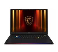 MSI Raider A18 HX A9WIG-003UK AMD Ryzen 9 9955HX3D Laptop 45.7 cm (18") UHD+ 64 GB DDR5-SDRAM 2 TB SSD NVIDIA GeForce RTX 5080 Wi-Fi 7 (802.11be) Windows 11 Home Advanced UK English Black