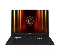 MSI Raider A18 HX A9WIG-004UK AMD Ryzen 9 9955HX3D Laptop 45.7 cm (18") UHD+ 64 GB DDR5-SDRAM 2 TB SSD NVIDIA GeForce RTX 5080 Wi-Fi 7 (802.11be) Windows 11 Home Advanced Black