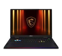 MSI Raider A18 HX UHD+ 120Hz AMD Ryzen 9 64GB DDR5 RTX 5080 Black Gami