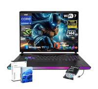 MSI Raider GE68HX Gaming Laptop - w/Office Lifetime, Intel 24-Core i9-14900HX(Up to 5.8GHz), GeForce RTX 4070, 16" FHD+ 144Hz Display, Backlit KB, Wi-Fi 7, Win 11 Pro (32GB DDR5 RAM | 1TB SSD)