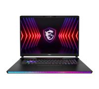 MSI Raider GE78 HX 14VIG-671 (schwarz, Windows 11 Pro 64-Bit, 43.2 cm (17 Zoll) & 240 Hz Display, 2 TB SSD)