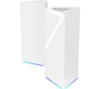 MSI ROAMII BE PRO MESH System- 2 Pack (WiFi 7, Up to 6,000 sq.ft. of Coverage, Supporting 200+ Devices, 2.5Gbps Ethernet Port, MU-MIMO MLO)