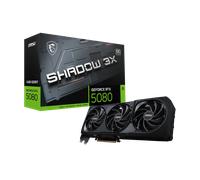 MSI RTX 5080 16G SHADOW 3X OC video card PCI E Gen 5 x16 GDDR7 30 Gbps