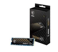 MSI SPATIUM M371 NVMe M.2 2TB Internal SSD PCIe Gen3 NVMe 3D NAND (SPATIUM M371 NVMe M.2 2TB)