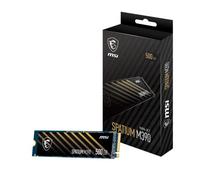 MSI SPATIUM M390 NVMe M.2 500GB Internal Gaming SSD PCIe Gen3 up to 3300MB/s 3D NAND Up to 1200 TBW