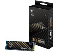 MSI SPATIUM M450 SSD 1TB - PCIe 4.0 NVMe M.2 V1 Internal Solid State Drive, 3400MB/s Read & 2400MB/s Write, 3D NAND, Built-In Data Security, Center - 5 Year Warranty (350 TBW)
