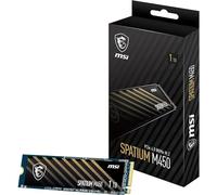 MSI SPATIUM M450 PCIe 4.0 NVMe M.2 1TB 1000 GB PCI Express 4.0 3D NAND