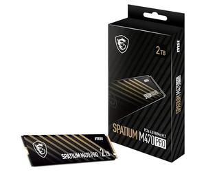 MSI SPATIUM M470 Pro PCIe 4.0 NVMe M.2 2TB
