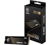 MSI SPATIUM M482 SSD 1TB - PCIe 4.0 NVMe M.2 Internal Solid State Drive, 7200MB/s Read & 6100MB/s Write, 3D NAND, Built-In Data Security, Center - 5 Year Warranty (600 TBW)