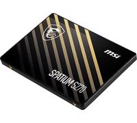 MSI SPATIUM S270 SSD 480GB - SATA 3 2.5" Solid State Drive, 500MB/s Read & 450MB/s Write, 3D NAND, Built-In Data Security, MSI Center - 5 Year Warranty (250 TBW)