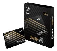 MSI SPATIUM S270 240Gb SSD SATA 2.5 Inch Internal Solid State Drive