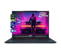 MSI Stealth 16 AI Ultra Thin Gaming Laptop, Intel Ultra 9-185H, 32 GB DDR5 RAM, 1 TB PCle SSD, 16" 165Hz FHD+ (1920x1200), Nvidia G-Force RTX 4070, Backlit Keyboard, W11 Pro, Star Blue