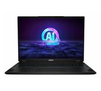 MSI Stealth 18 AI Studio A1VGG-001UK Intel Core Ultra 9 185H Laptop 45.7 cm (18") UHD+ 32 GB DDR5-SDRAM 2 TB SSD NVIDIA GeForce RTX 4070 Wi-Fi 7 (802.11be) Windows 11 Pro Black