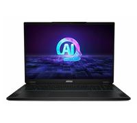 MSI Stealth 18 AI Studio A1VGG-001UK Intel Core Ultra 9 185H Laptop 45.7 cm (18") UHD+ 32 GB DDR5-SDRAM 2 TB SSD NVIDIA GeForce RTX 4070 Wi-Fi 7 (802.11be) Windows 11 Pro Black