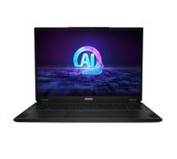 MSI Stealth 18 AI Studio A1VHG-002UK Intel Core Ultra 9 185H Laptop 45.7 cm (18") UHD+ 32 GB DDR5-SDRAM 2 TB SSD NVIDIA GeForce RTX 4080 Wi-Fi 7 (802.11be) Windows 11 Pro Black