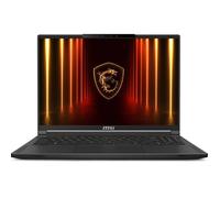 MSI Stealth A16 AI+ 16" QHD Laptop Ryzen AI 9 64GB RAM 2TB SSD RTX 5090 in Black MSI Black