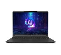 MSI Stealth A16 AI+ 16" Ryzen AI 9 RTX 4070 16GB 1TB Gaming Laptop Core Black