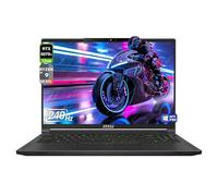 msi Stealth A16 AI+ Gaming Laptop, AMD Ryzen AI 9 HX-370, 32 GB LPDDR5x RAM, 4 TB PCIe SSD, 16" QHD+ (2560x1600) 240Hz, Nvidia G-Force RTX 5070 Ti, RGB Backlit Keyboard, W11 Pro, Core Black