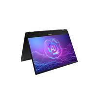 MSI SUMMIT 16 AI EVO A2HMTG-032UK laptop Intel Core Ultra 7 255H Hybrid (2-in-1) 40.6 cm (16") Touchscreen Quad HD+ 32 GB LPDDR5-SDRAM 1 TB SSD Wi-Fi 7 (802.11be) Windows 11 Home UK English Black