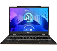 MSI Summit E13 AI Evo 13.3" 2 in 1 Laptop - Intel®Core Ultra 5, 1 TB SSD, Black, Black