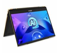 MSI Summit E13 AI Evo 13.3" Full HD Touchscreen Convertible 2 in 1 Notebook Computer, Intel Core Ultra 7 155H, 32GB, 1TB SSD, Windows 11 Pro, Ink Black