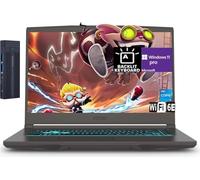 MSI Thin 15.6" FHD Intel Core i5-13420H Gaming Laptop, NVIDIA GeForce RTX 4060 8GB Graphic, 32GB RAM 1TB PCIe SSD, 256gb 9H Docking Station, Backlit Keyboard, Bluetooth, Wi-Fi 6E, Windows 11 Pro, Gray