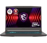 msi Thin 15.6" Gaming Laptop, 144Hz FHD, Intel Core i5-13420H, NVIDIA GeForce RTX 4060 4GB, 16GB DDR4 Memory, 512GB NVMe SSD, Windows 11, Black