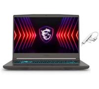 msi Thin 15.6 inch FHD 144Hz Gaming Laptop|Intel Core i5-13420H|NVIDIA GeForce RTX 4050 6GB|Backlit| 16GB RAM | 1024GB SSD |Windows 11 Home |Bundle with USB 3.0 Hub