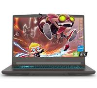 msi Thin 15 Gaming Laptop, 15.6" FHD 144Hz Display, Intel Core i5-13420H, NVIDIA GeForce RTX 4060, 32GB RAM, 2TB PCIe SSD, Backlit Keyboard, Wi-Fi 6E, HDMI, Type-C, Win 11 Home, w/BWE Accessories