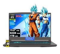 msi Thin 15 Gaming Laptop 15.6" FHD 144Hz Intel 8-core i5-13420H (>i7-12650H) 64GB DDR4 1TB SSD GeForce RTX 4060 Type-C Backlit Win11Pro ICP Hub