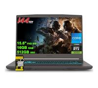 MSI Thin 15 Gaming Laptop 15.6" FHD IPS 144Hz Intel 8-core i5-13420H (Beat i7-11800H) 16GB RAM 512GB SSD GeForce RTX 3050 Backlit USB-C Win11 w/ICP Hub