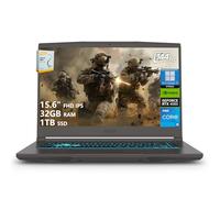 msi Thin 15 Gaming Laptop | 15.6" FHD IPS 144Hz | Intel 8-Core i5-13420H (> i7-12650H) | 32GB RAM 1TB SSD | GeForce RTX 4050 6GB | USB-C Backlit Keyboard Wi-Fi 6E Win11 Pro w/DLCA Accessory