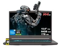 MSI Thin 15 Gaming Laptop 15.6" FHD IPS 144Hz Intel Octa-core i5-13420H (Beats i7-12650H) 64GB RAM 1TB SSD GeForce RTX 4060 Backlit USB-C Win11 w/ICP Hub