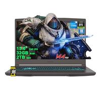 MSI Thin 15 Gaming Laptop 15.6" FHD IPS 144Hz Intel Octa-core i5-13420H (> i7-11800H) 32GB RAM 2TB SSD GeForce RTX 4050 Backlit USB-C Win11Pro w/ICP Hub