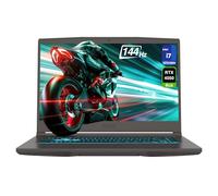 msi Thin 15 Gaming Laptop, Intel Core i7-13620H, 64 GB DDR4 RAM, 2 TB PCIe SSD, 15.6” FHD (1920x1080) 144Hz Display, Nvidia G-Force RTX 4050, Backlit Keyboard, W11 Home, Black
