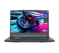 MSI Thin 15 Gaming Laptop, Intel i5-13420H, 16 GB DDR4 RAM, 2 TB PCIe SSD, 15.6" FHD (1920x1080) 144Hz Display, Nvidia G-Force RTX 4060, Backlit Keyboard, W11 Pro, Cosmos Gray