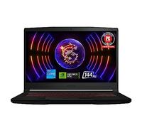 MSI Thin GF63 15.6" 144Hz Gaming Laptop: 12th Gen Intel Core i5-12450H, NVIDIA GeForce RTX 4050, 32GB DDR4, 1TB NVMe SSD, Type-C, Cooler Boost 5, Win11 Home: Black