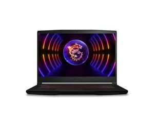 MSI Thin GF63 Gaming laptop (12VF-294UK), Intel Core i7-12650H, 15.6" FHD 144Hz Panel, NVIDIA GeForce RTX 4060 GDDR6, 8GB*2 DDR4, 512GB NVMe PCIe SSD, Windows 11 - Black
