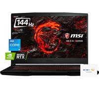 msi Thin GF63 Gaming Laptop: Intel Core i5-12450H GeForce RTX 2050, 15.6" FHD 144Hz Display, 16GB RAM, 512GB NVMe SSD, Type-C USB 3.2 Gen 1, Cooler Boost 5, Backlit Keyboard, Windows 11