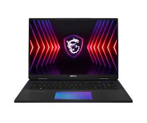 MSI Titan 18 HX 18 inch Laptop Intel Core I9 14900HX 32 GB 2 TB SSD NVIDIA GeForce RTX 4090 UHD+ Windows 11 Pro Black A14VIG-051UK