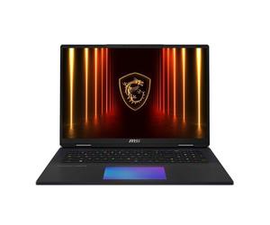 MSI Titan 18 HX AI A2XWJG 18" UHD+ Mini LED 120Hz, Gaming Laptop Computer - Core Black, Intel Core Ultra 9 285HX 2.1GHz; NVIDIA GeForce RXT 5090 GPU 24GB GDDR7; 64GB DDR5 RAM; 2 x 2TB NVMe SSD