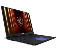 MSI Titan 18 HX AI Gaming Laptop 18 inch UHD+ Mini LED Display, Intel Core Ultra 9 285HX, NVIDIA GeForce RTX 5090, 64GB DDR5 RAM, 6TB SSD RAID 5, Windows 11 Home, QWERTZ Keyboard, Black, A2XWJG-656