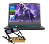 MSI Ultra Thin 15 VR-Ready Gaming Laptop, 15.6" FHD 144Hz, Intel i5-13420H(Beats Ryzen 7 7435HS), NVIDIA GeForce RTX 4060, 16GB RAM, 512GB SSD, Backlit, Wi-Fi 6, Bundle with PCO Notebook Fold Cooler