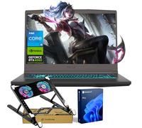 MSI Ultra Thin 15 VR-Ready Pro Gaming Laptop, 15.6" FHD 144Hz, Intel i5-13420H(Beats Ryzen 7 7435HS), NVIDIA GeForce RTX 4060, 64GB RAM, 1TB SSD, Backlit KB, Bundle with PCO Notebook Fold Radiator