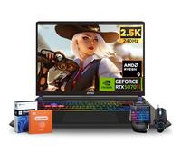 MSI Vector 16 Gaming Laptop, AMD Ryzen 9 8940HX (Max 5.3GHz), NVIDIA RTX 5070Ti 12GB GDDR7, 16 inch 2.5K QHD+ 240Hz LCD Display, RGB Backlit Keyboard, 32 GB DDR5, 2 TB SSD, Windows 11 Pro, Accessories