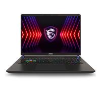 MSI Vector 16 HX A14VHG-629UK Intel® Core™ i7 i7-14650HX Laptop 40.6 cm (16") Full HD+ 16 GB DDR5-SDRAM 1 TB SSD NVIDIA GeForce RTX 4080 Wi-Fi 7 (802.11be) Windows 11 Home Black